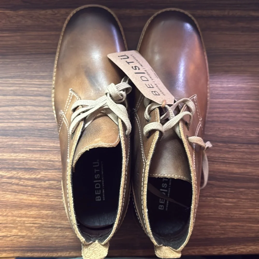 BED|STU Mens Brown Chukka Boots - 8 - NWT - Picture 8 of 11